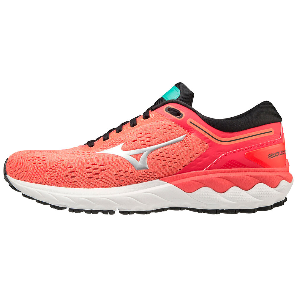 Mizuno Women's Wave Skyrise Running Shoes Coral (J1GD200946-TOK)